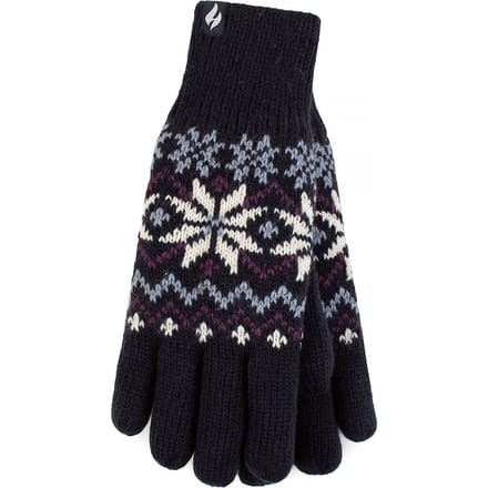 Heat Holders - Dames Zachte Thermische Handschoenen - Navy
