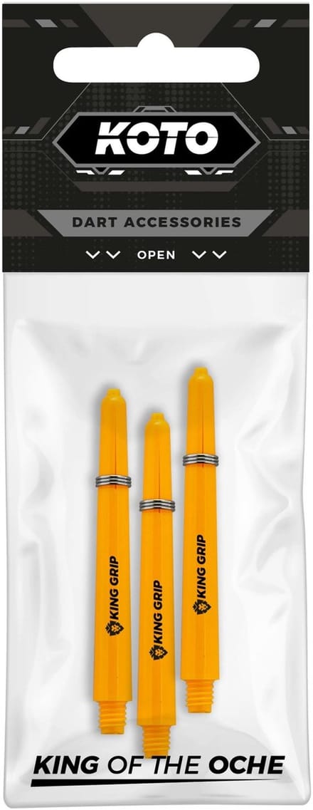 KOTO King Grip Orange - Dart Shafts Medium