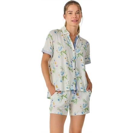 Dames Zomer Pyjama Korte Mouwen Shirt JJB17
