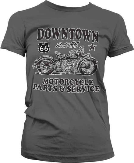 Route 66 Dames Tshirt -S- Downtown Service Grijs