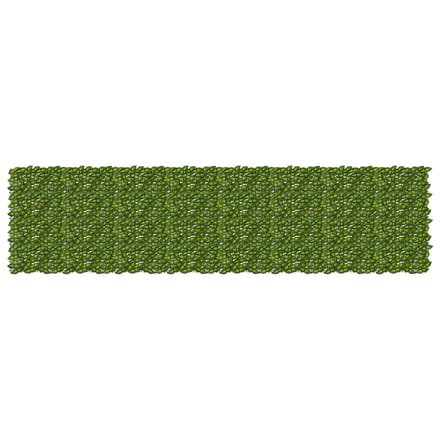 vidaXL - Balkonscherm - met - bladeren - Groen - en - Geel - 400 - x - 100 - cm