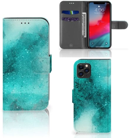 Hoesje Apple iPhone 11 Pro Painting Blue