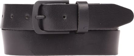 Presly & Sun Heren - Leren riem - Zwart - 90cm