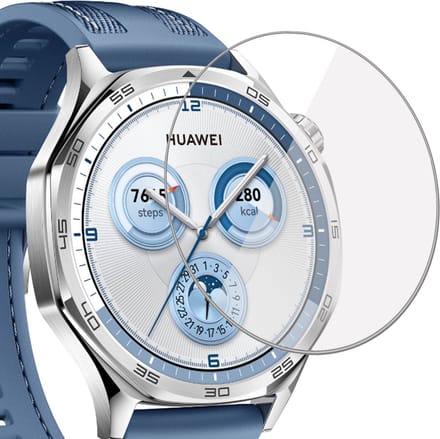 Geschikt voor Huawei Watch GT 5 46mm - Screenprotector - Beschermglas Folie
