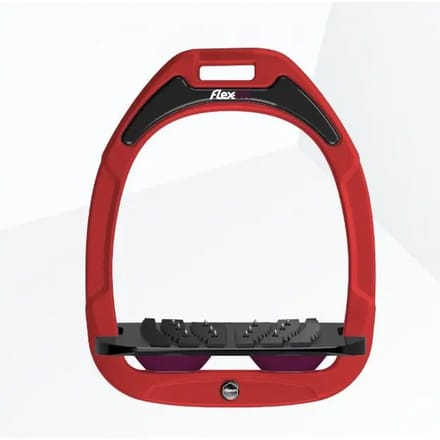 Verstelbare Ultra Grip Beugels Rood/Zwart/Pruim Flex-On Green Composite