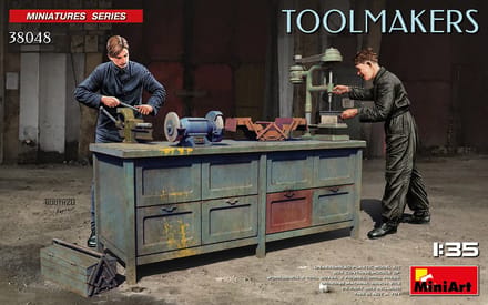 MiniArt Modelbouwpakket Militaire voertuigen - 38048 Toolmakers Plastic - 1:35 - Modelbouw