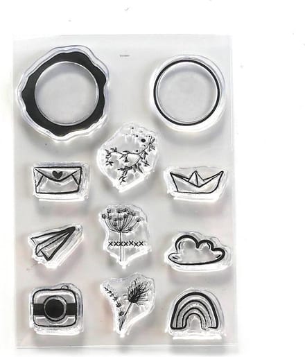 ECD Clear stamps - Seal embellishments
