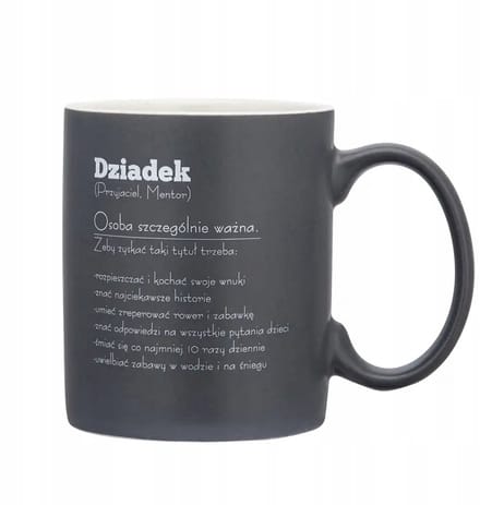 Kopje 'Grootvader, Vriend, Mentor' 340ml - Uniek Cadeau