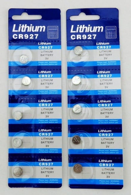 3V Lithium Horloge Batterij CR927 - Verpakking van 5 Stuks