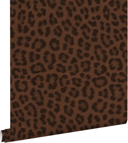 ESTAhome behang panterprint bruin - 53 cm x 10.05 m - 131436