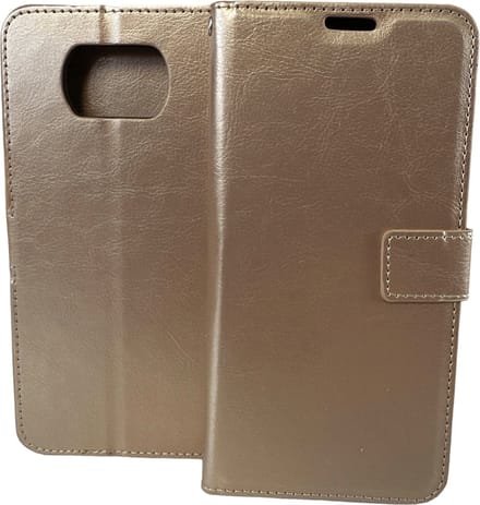 Portemonnee Book Case Hoesje Geschikt voor: Xiaomi Poco X3 / X3 Pro -  goud