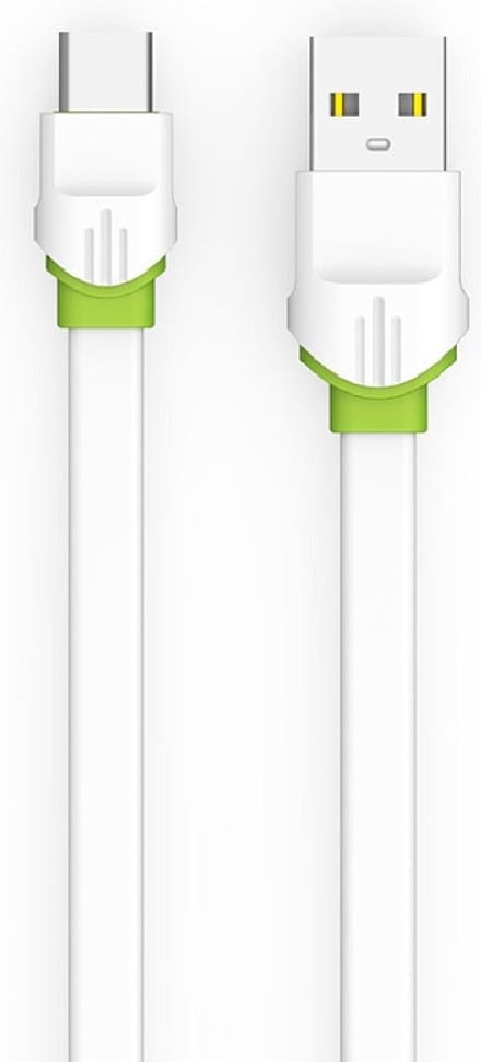 LS34 1 Meter - USB C kabel - USB 3.0 naar USB C - 3A - USB C naar USB A - Snellader - Oplader - Oplaadkabel