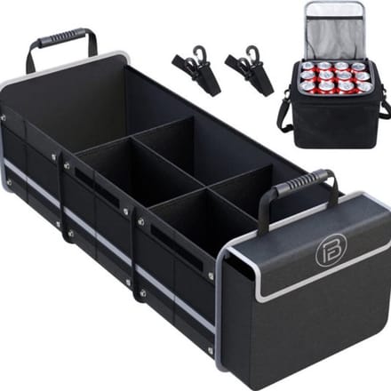 Livista Kofferbak Organizer - Auto Organizer - Opbergbox - met koeltas - drie compartimenten