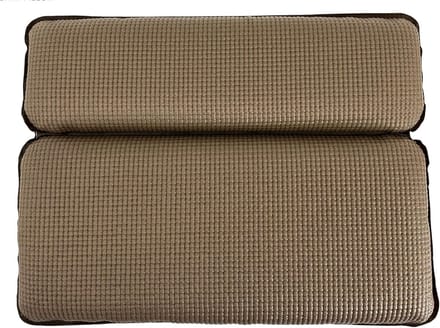Luxe Taupe Badkussen voor Hoofd, Nek en Schouders - Groot Comfort
