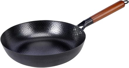 Bakpan - Koekenpan Braadpan - Buiten koken - Gelijkmatige warmte - 28 cm diameter