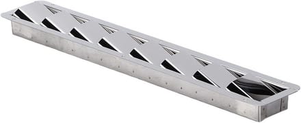 Langwerpig Ventilatierooster RVS voor Boot en Jacht