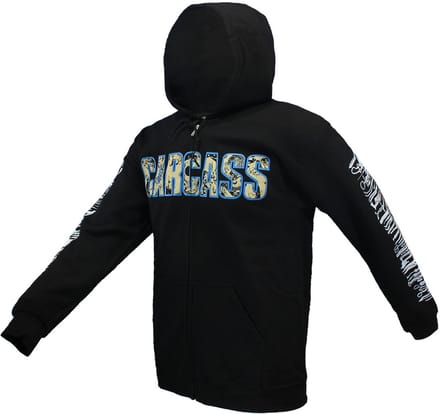 Carcass Necro Head Zipper Hoodie Vest - Officiële Merchandise - M