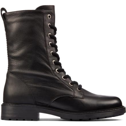 CLARKS Boots Orinoco2 Style Black Leather