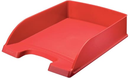 Brievenbak Leitz Plus standaard A4 rood | 5 stuks