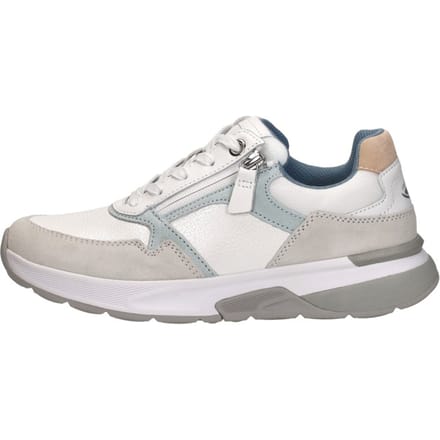 Gabor Gabor Rollingsoft Sneakers wit Suéde