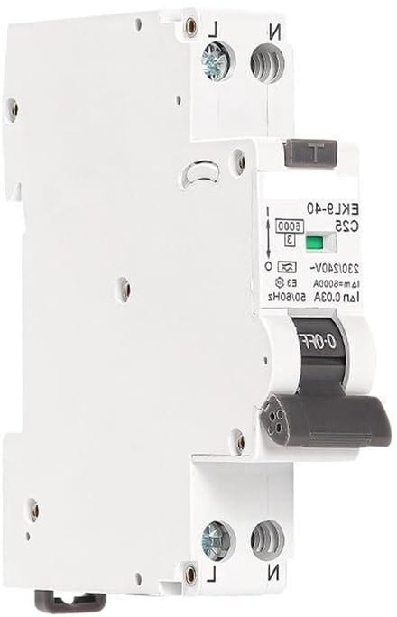 Stroomonderbreker - Beveiligingsschakelaar - Elektrische Veiligheid - Snelle Uitschakeling - 6000A - Grijs