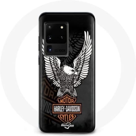 Hoesje voor Samsung Galaxy S20 Ultra Harley Davidson adelaarslogo