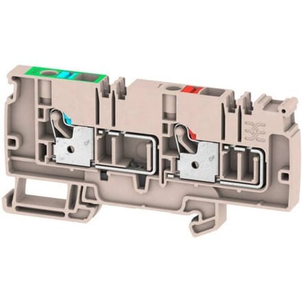 Weidmüller 1988270000 Doorgangsklem 8.1 mm Spanveer Grijs 20 stuk(s)