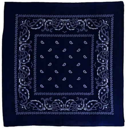Donkerblauwe Boerenzakdoek - 54x54cm