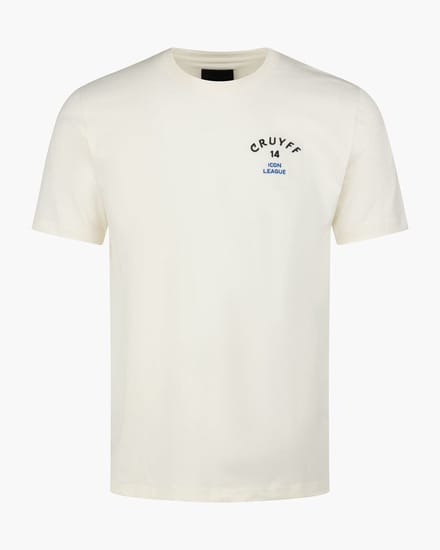 Cruyff M League Tee Cannoli Cream