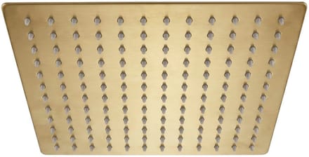 Rea - Vierkante Regendouchekop Js-p015bg 30cm Brush Gold - 30 x 30 x 0,2 cm