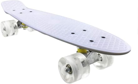 Mini Cruiser Skateboard - Fish Board - Buiten Sporten - Anti-slip Deck - 55 x 14 cm - Print