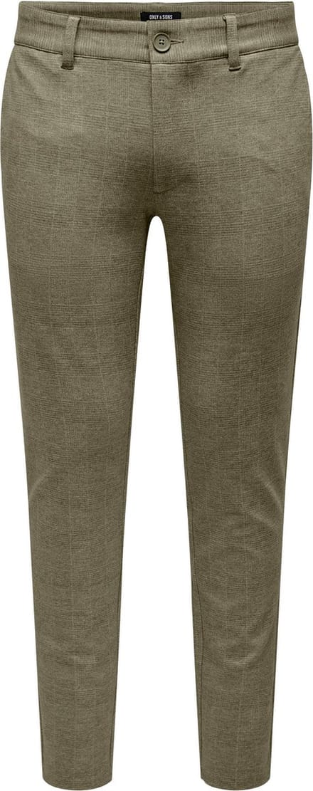 ONLY&SONS - ONSMARK SLIM CHECK PANTS 9887 NOOS - Heren - Broeken