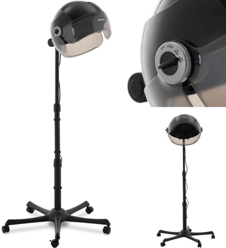 physa Föhn - met standaard - 1650 W - zwart - 66 °C 10040533