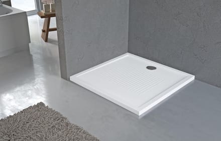 Novellini Olympic New douchebak acryl vierkant 80x80x4.5cm wit