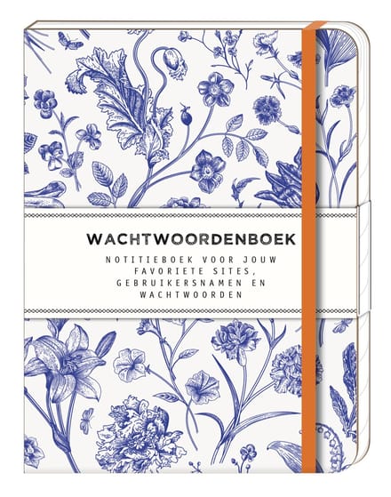 Wachtwoordenboek interstat 120x160mm dutch blue