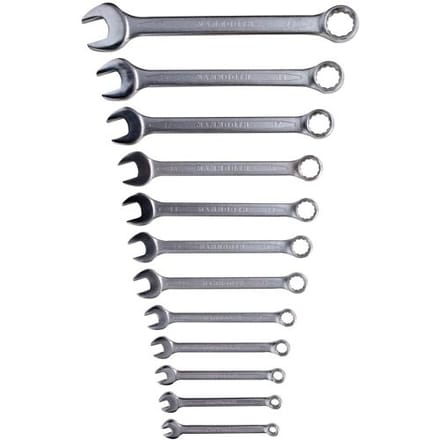 Een set combinatiesleutels MAMMOOTH MMT A169 136