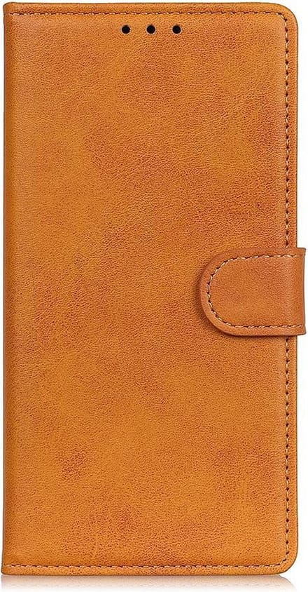 Luxe Book Case - Geschikt voor Nokia 1.3 Hoesje - Bruin