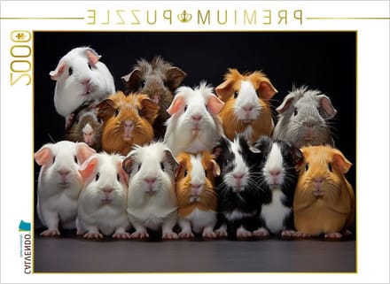 Legpuzzel Dieren - Puzzel 2000 stukjes - Ontspannend Tijdverdrijf - Premium Kwaliteit Karton - 90 x 67 cm - Multicolor