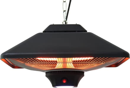 Outsunny Terrasverwarmer - LED-Verlichting - Afstandsbediening - 2000 W