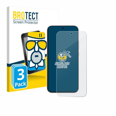 BROTECT - Screenprotector voor Oppo Reno 15 Pro - Folie Beschermfolie Beschermglas matte 3 Stuks
