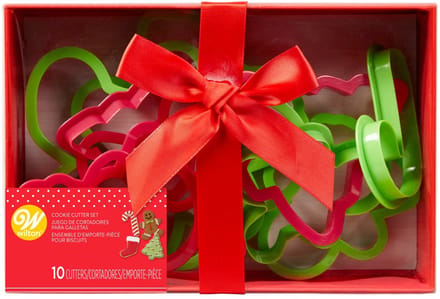 Wilton Uitsteekvorm - Koekvormpjes - Kerstmis - 10 Stuks