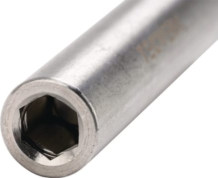 Bithouder 1/4 inch V 6,3 1/4 inch C 6,3 Magneet,Veerring L.75mm TECWERK