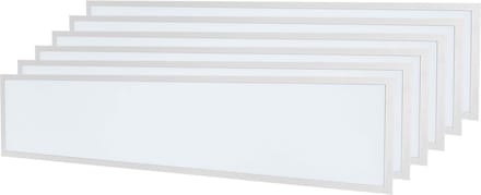 Ledvion - 6X LED Panel - 120x30 - 24W - 6500K - 5040L Incl. LED driver + Snelconnector