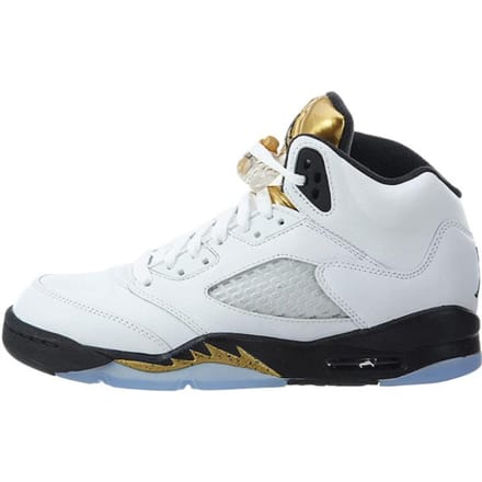 Jordan 5 Retro Olympic 2016 GS 440888-133 37.5 white