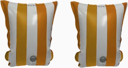 Swim Essentials Exclusive Zwembandjes Yellow Striped 0-2 jaar