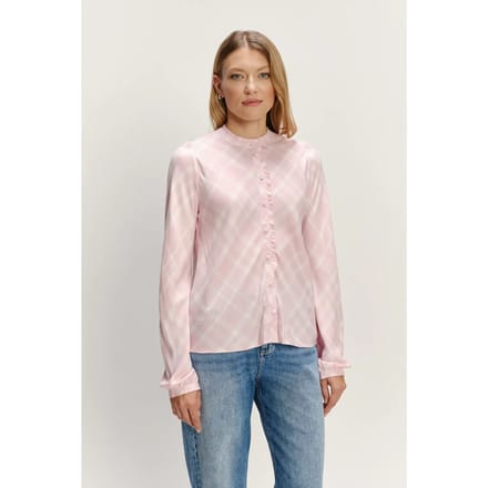 Vrouwelijke blouse met ruitpatroon Greenpoint