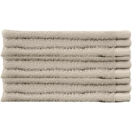 Cinderella Weekend Washand - 16 x 21 cm - 550 g/m² - Hotelkwaliteit - Set van 9 - Taupe