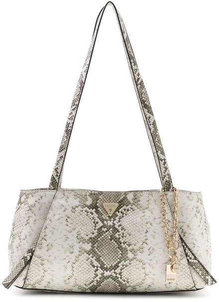 GUESS schoudertas Devon Shoulder Satchel Natural wit