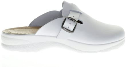 Fly Flot Instapper Riem Wit Leder maat 41