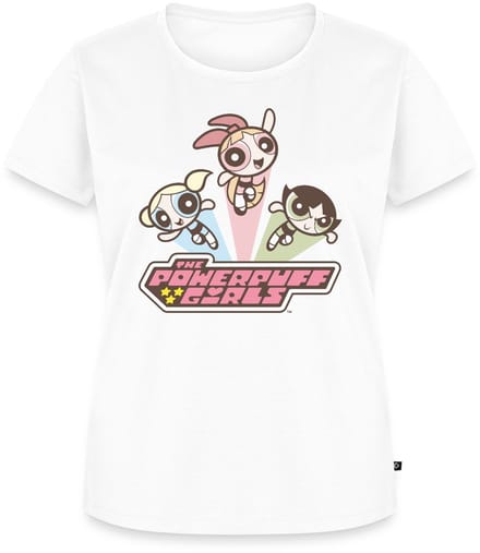 Powerpuff Girls Vintage Premium T Shirt Dames